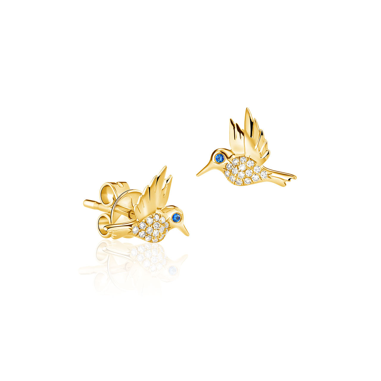 Hummingbird Stud good Earrings