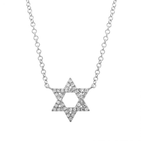 Cable Chain with Star of David