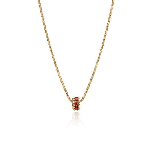 Mother's Rondelles Collection Garnet Rondelle