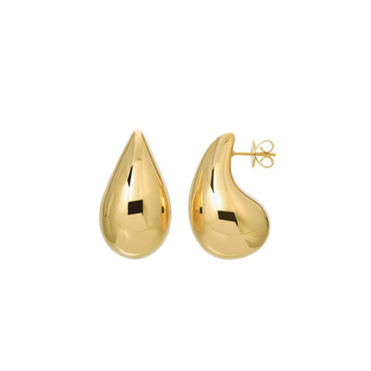 Large Pear Shape Earrings 35mm