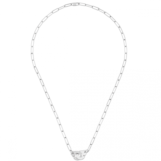 Menottes R10 Necklace in White Gold