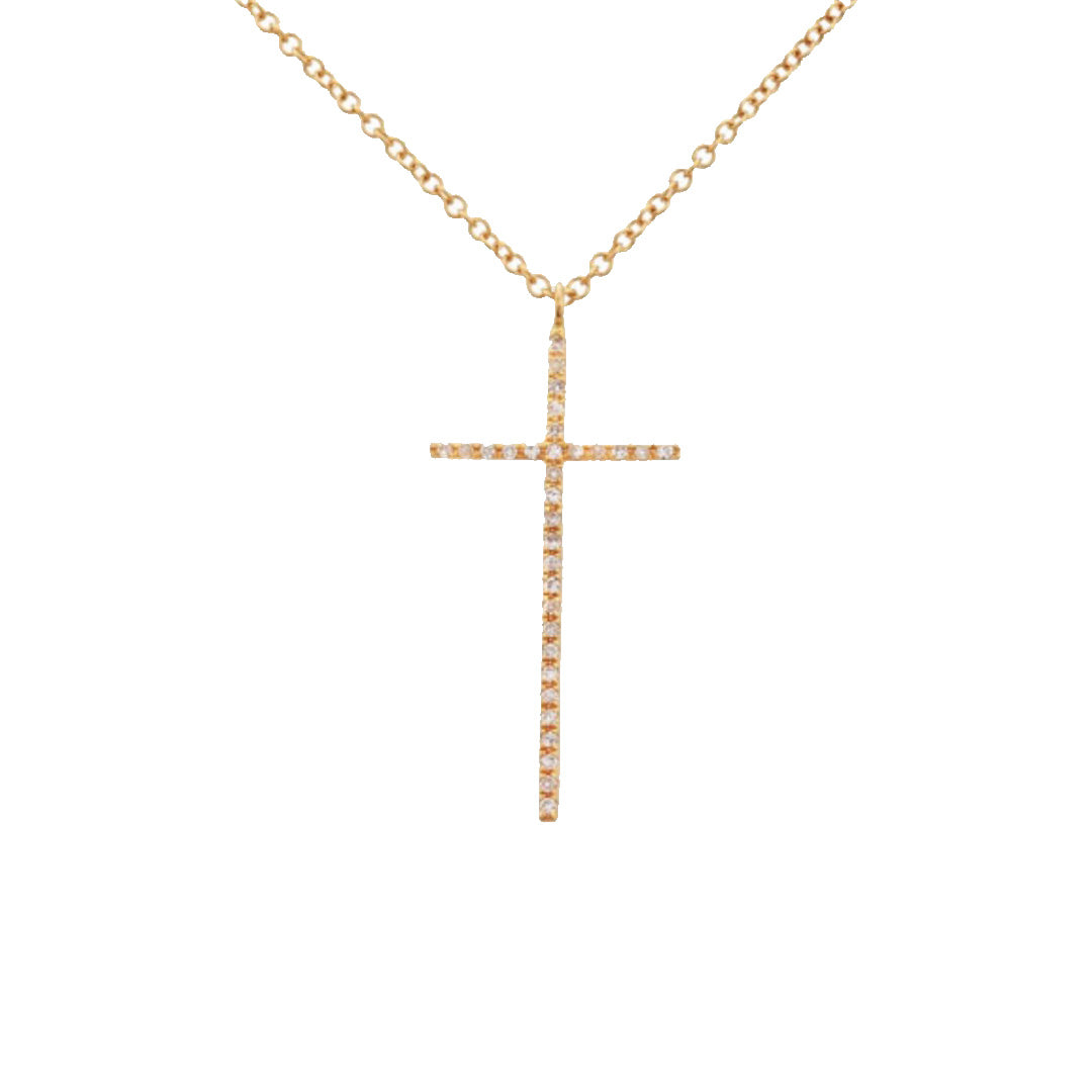 Diamond Cross Necklace