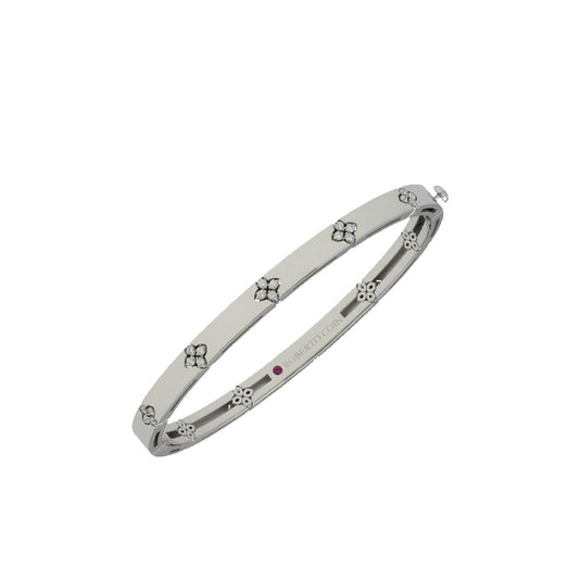 Narrow Love in Verona Bangle with Diamonds