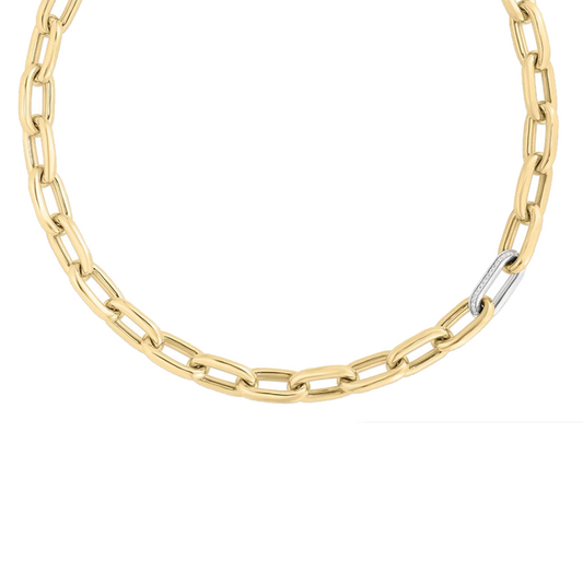 Diamond "Designer Gold" Necklace