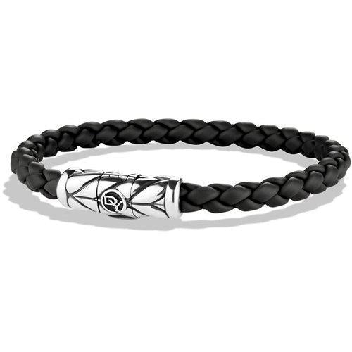 Chevron Bracelet in Black