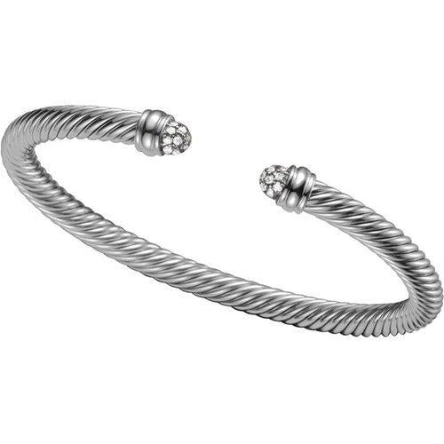 Cable Classics Collection® Bracelet with Diamonds