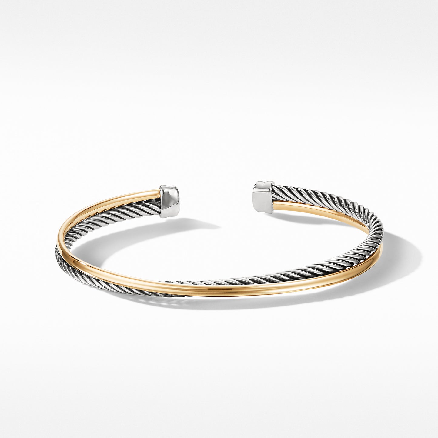 Crossover Bracelet with 18K Gold