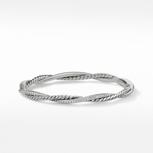 Petite Infinity Bracelet with Pavé Diamonds