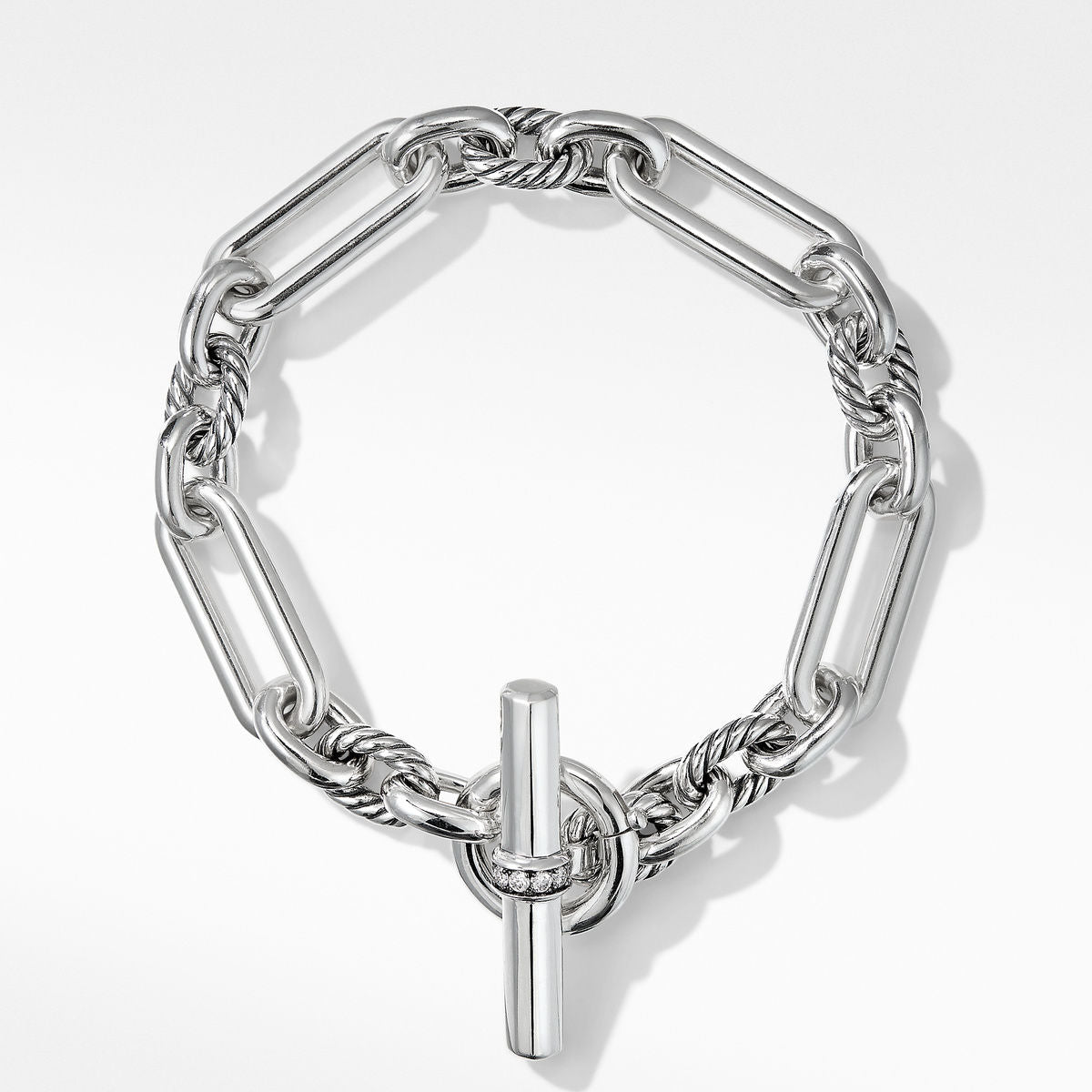 Lexington Chain Bracelet with Diamonds