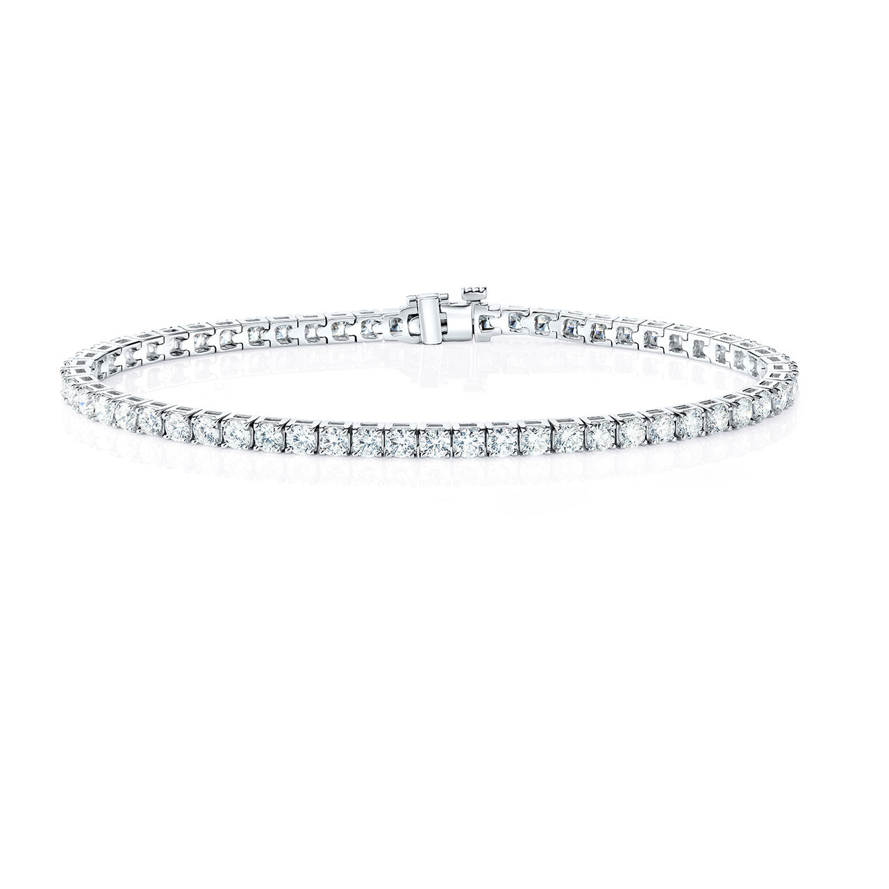 7" Prong Set Tennis Bracelet with 5ct of Diamonds