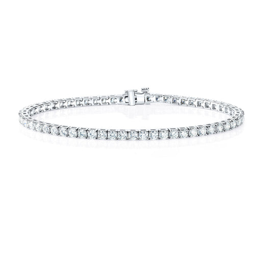 7" Prong Set Tennis Bracelet with 5ct of Diamonds