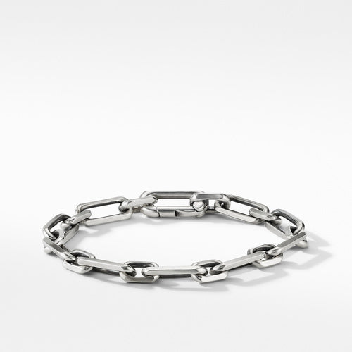 Elongated Open Link Chain Bracelet