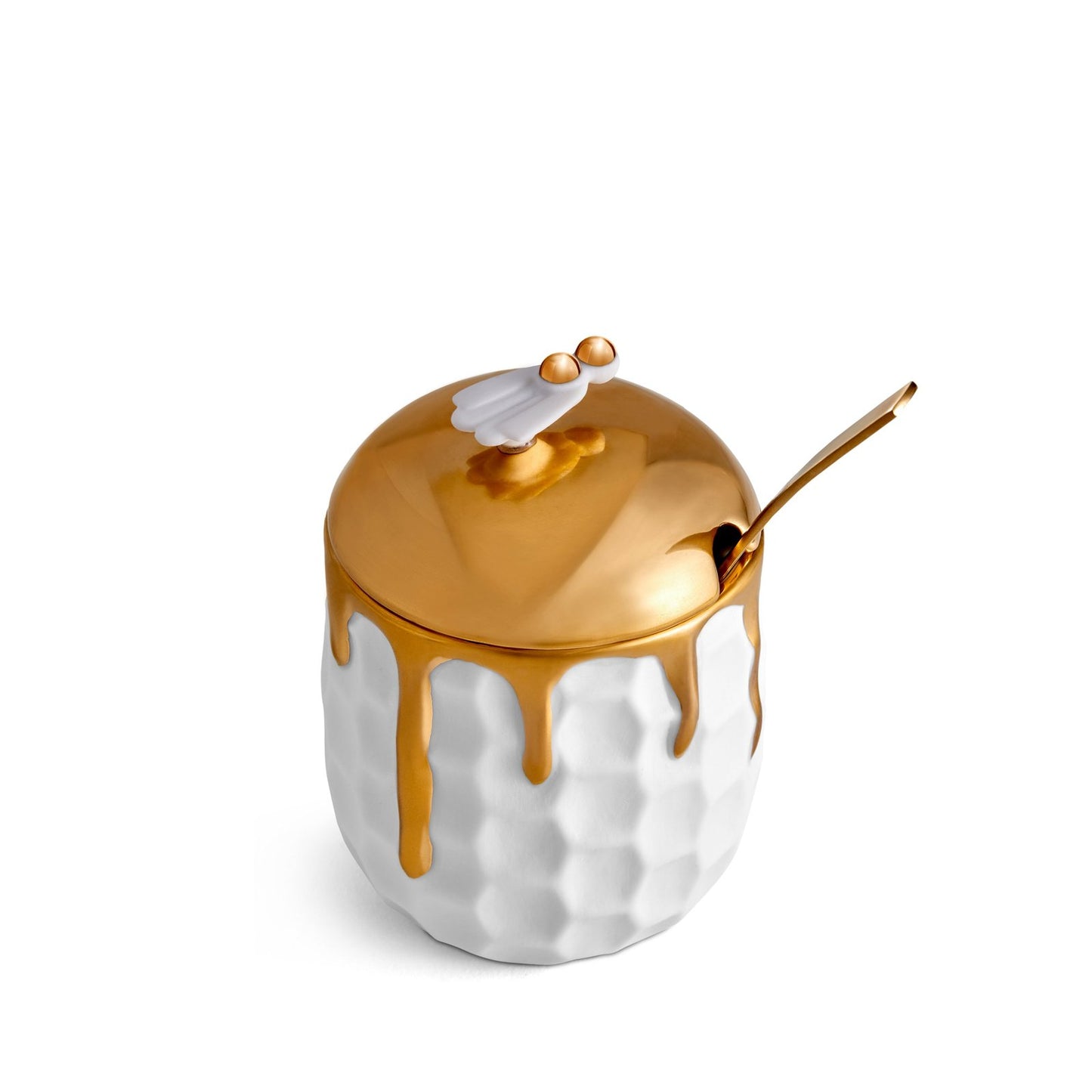 Beehive Honey Pot & Spoon Set