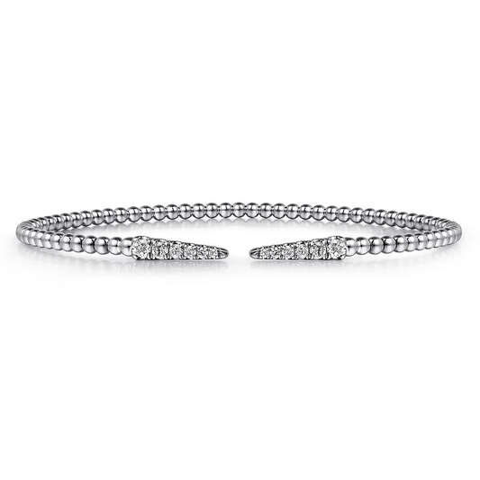 Diamond Spikes Split Bangle