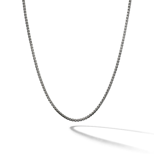 Box Chain Necklace, 1.7mm