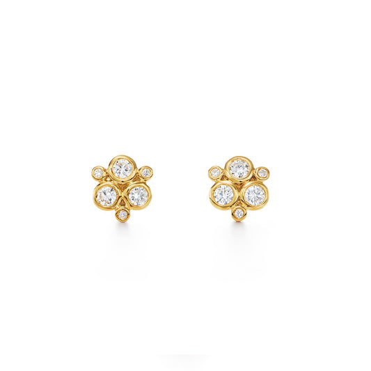 Classic Diamond Trio Earring