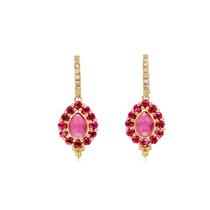 Ruby Color Theory Earrings