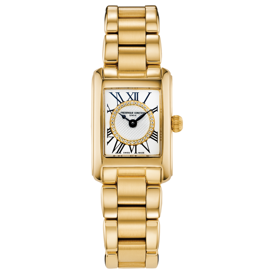 Ladies Classics Carree on Gold Bracelet