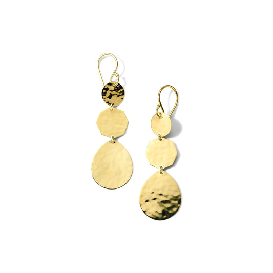 Classico Crinkle Small Crazy 8's Earrings