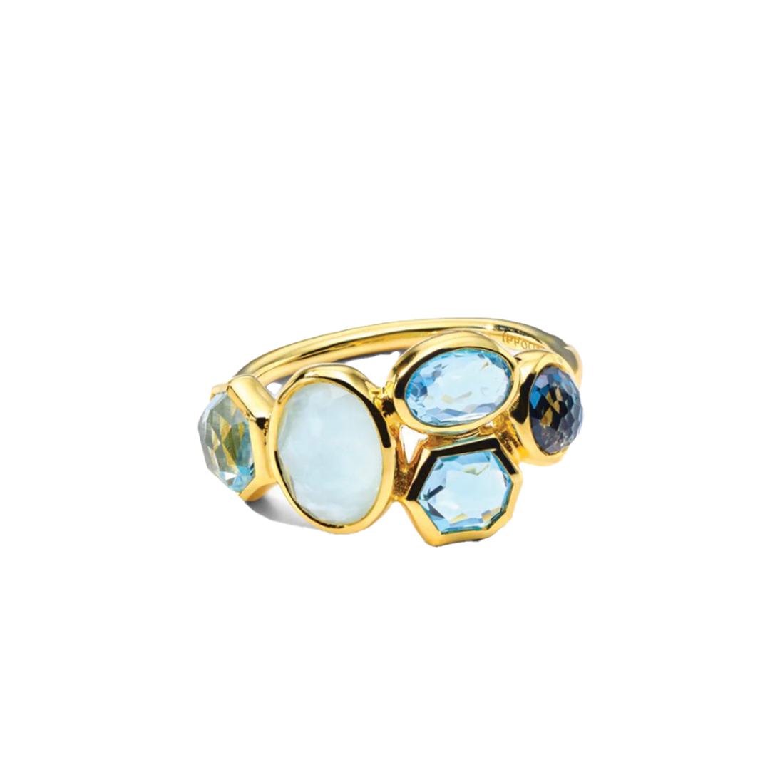 'Rock Candy Gelato' 5-Stone Cluster Ring in Mare