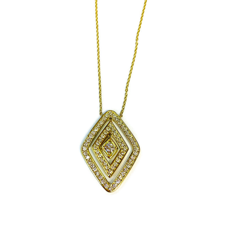 Lozenge Diamond Pendant