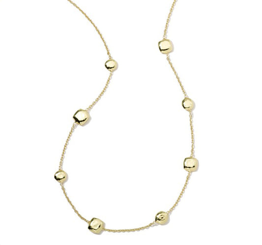 Station Necklace in 18K Gold