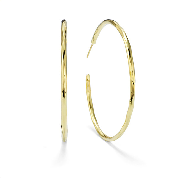 Extra Large Hoop Earrings in 18K Gold