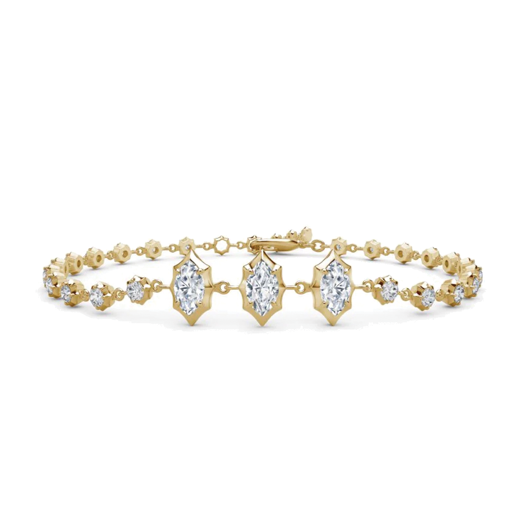 'Maverick' Diamond Line Bracelet