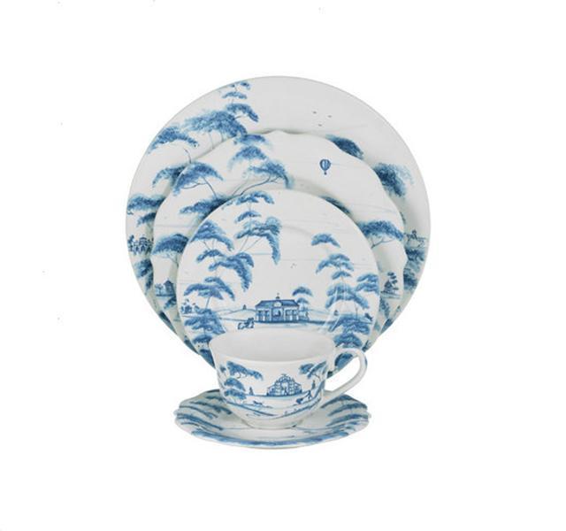 Delft Blue Country Estate Salad Plate