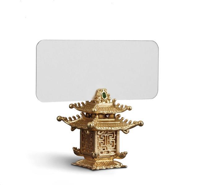 Pagoda Place Holders Set of 6