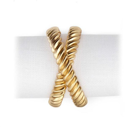 Deco Twist Napkin Jewels (Set of 4)