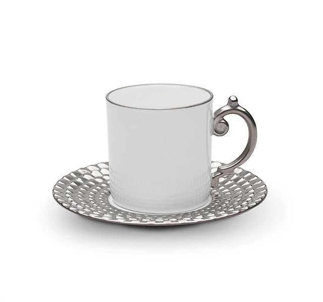 Aegean Platinum Cup and Saucer