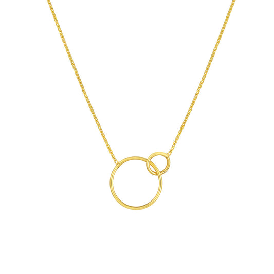 Interlocking Rings Necklace