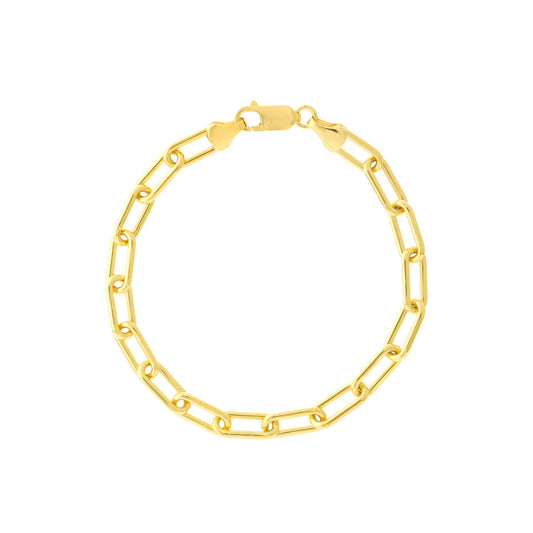 6mm Paperclip Chain Bracelet