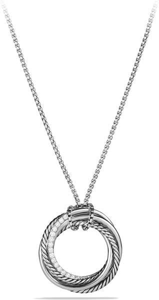 The Crossover Collection® Pendant Necklace with Diamonds