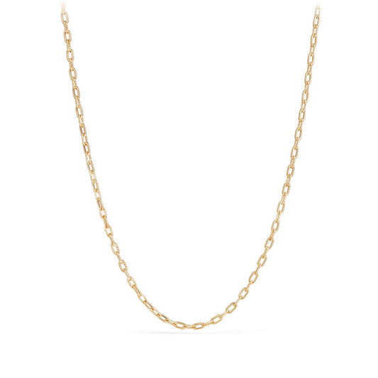 DY Madison Thin Necklace in 18K Gold, 3mm