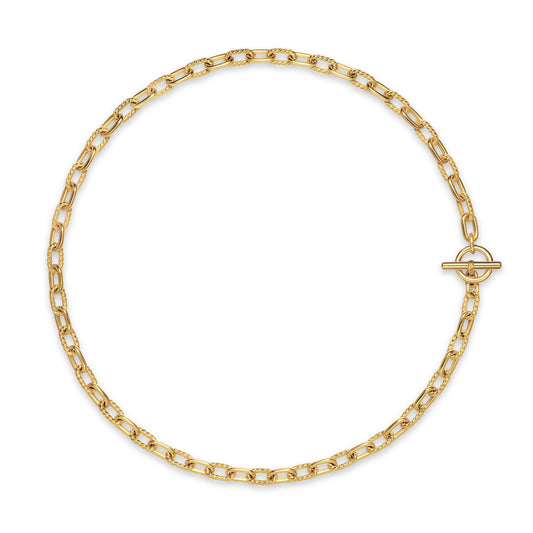 DY Madison® Toggle Chain Necklace in 18K Yellow Gold