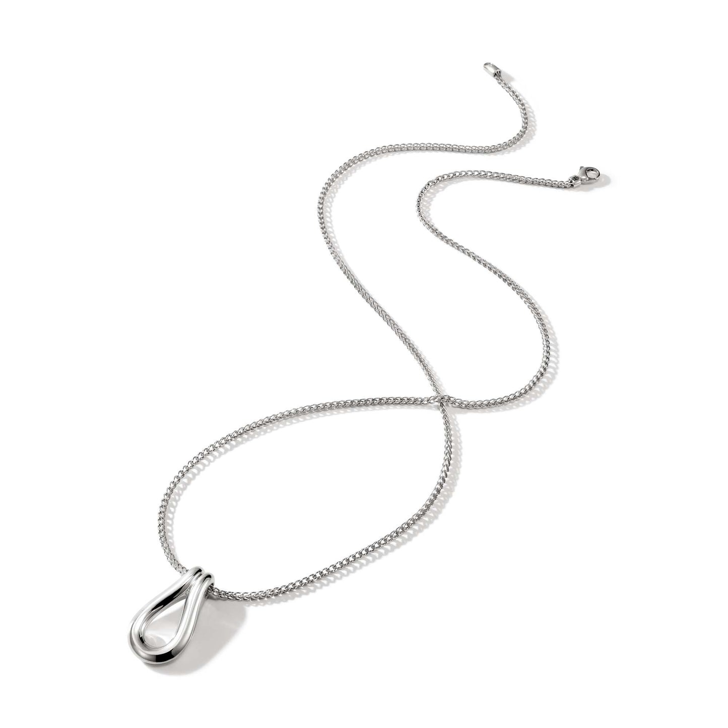 Surf Link Pendant Chain Necklace