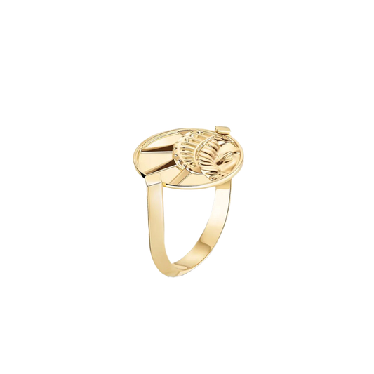 Statue of Liberty PM Ring in Yellow Gold