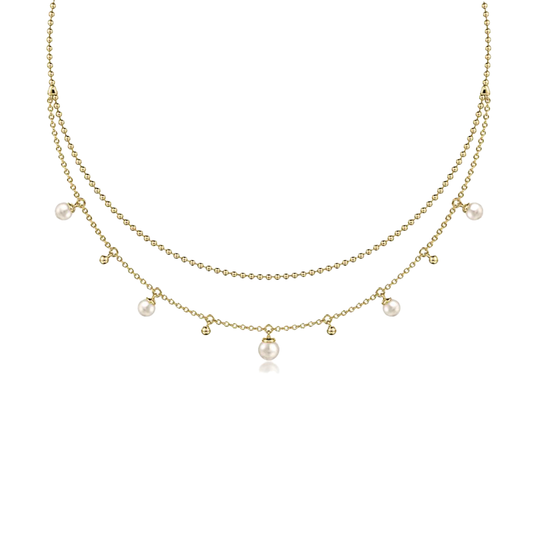 Pearl Layered Necklace