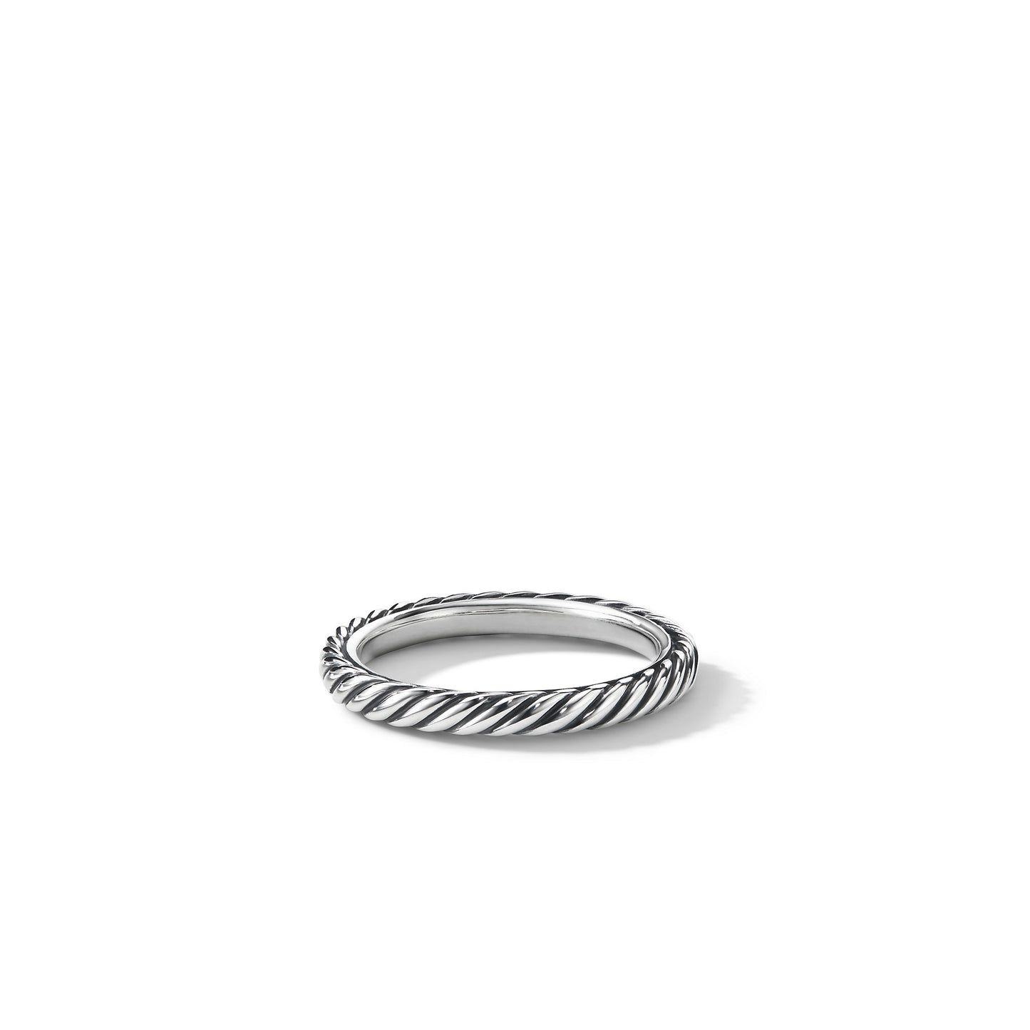 Cable Collectibles® Stack Ring in Sterling Silver