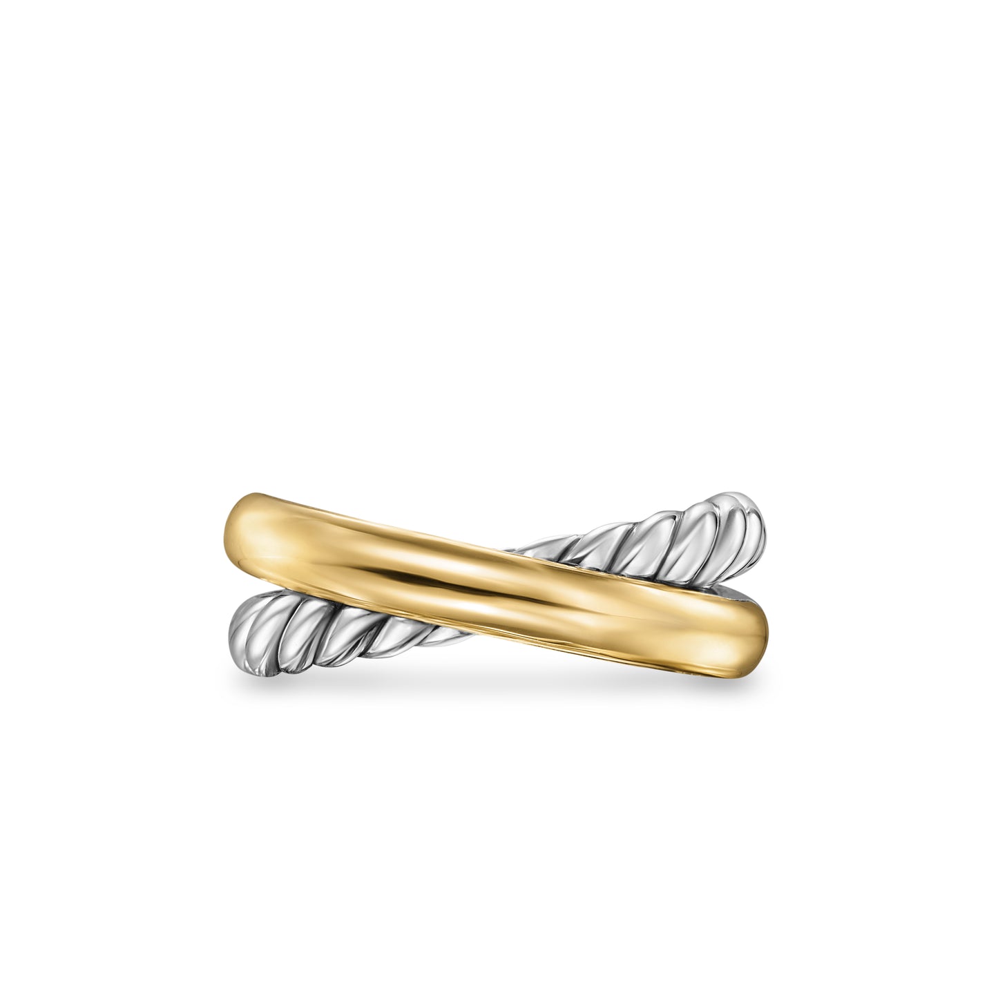 Sterling Silver with 14K Yellow Gold, 7.5mm