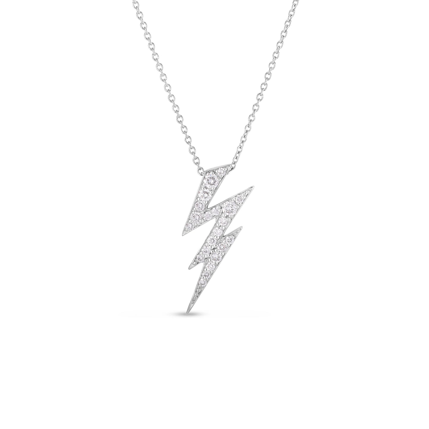 Lightening Bold Diamond Necklace