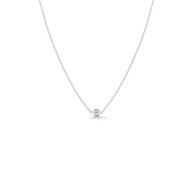 Diamonds by the Inch Single Bezel Diamond Pendant