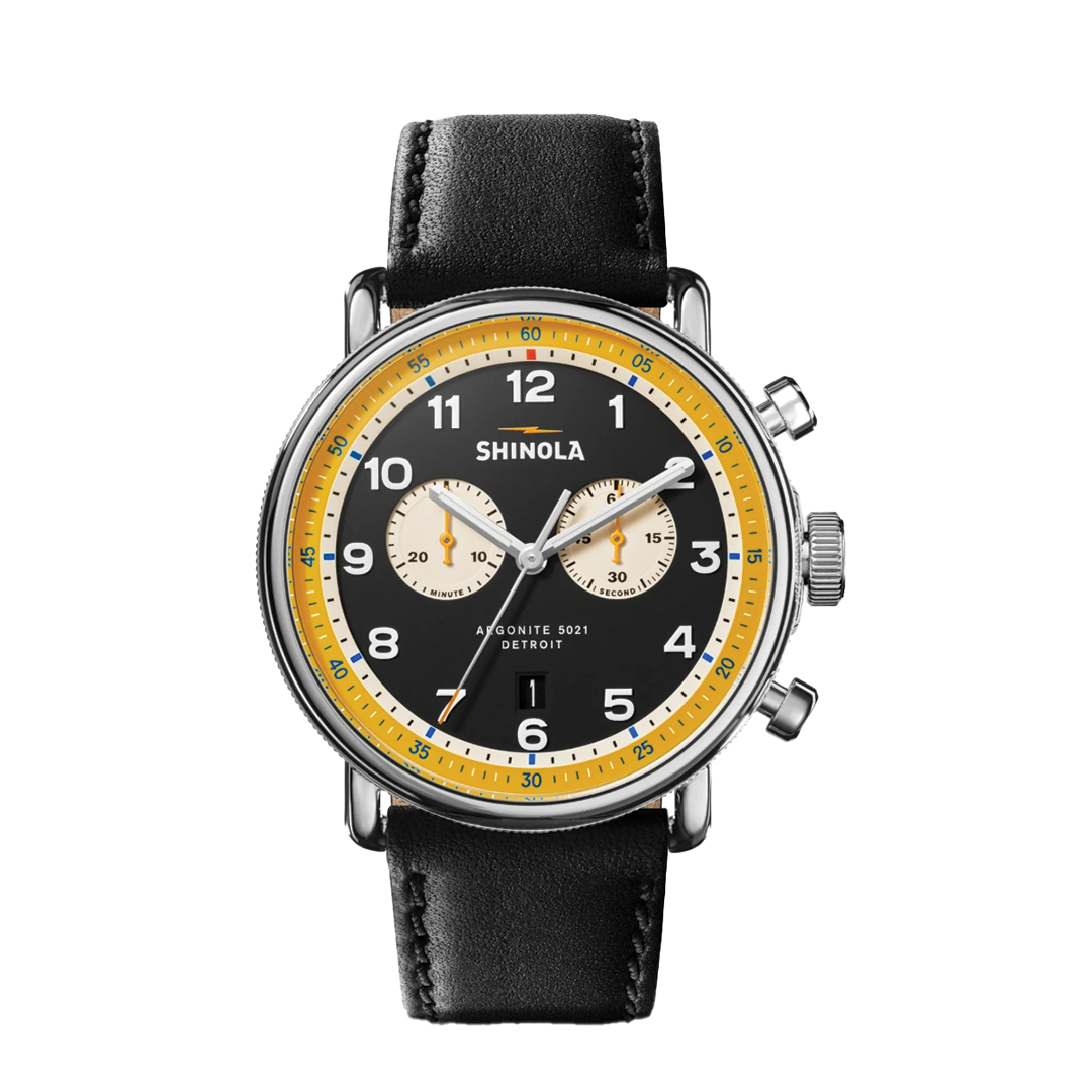 Canfield Chrono Model C56 43mm Black