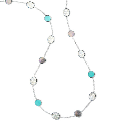 Polished Rock Candy Necklace