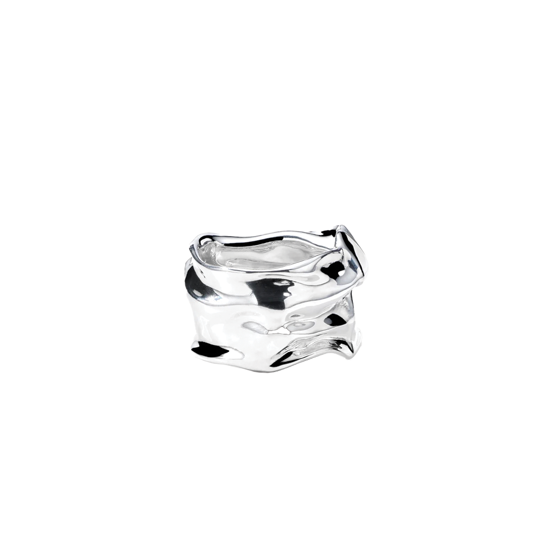 'Classico' Crush Ring in Sterling Silver