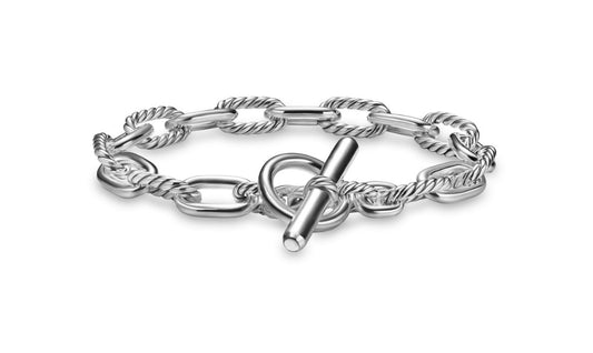 DY Madison® Toggle Chain Bracelet in Sterling Silver