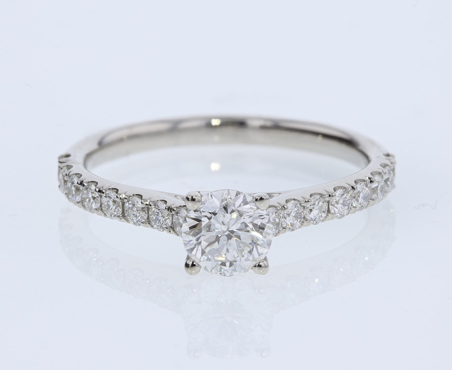 Round Brilliant Engagement Ring 1.00tw