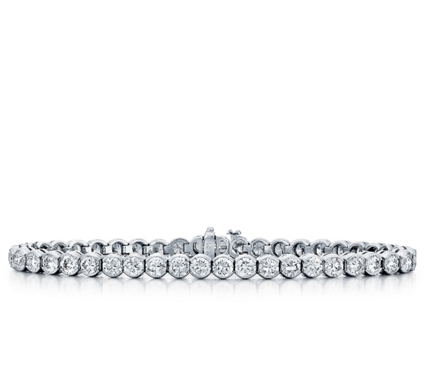 Diamond Tennis Bracelet in White Gold